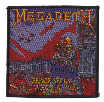 Megadeth patch - Peace Sells 