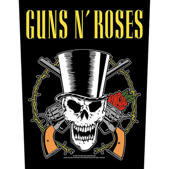 Guns N Roses backpatch - Skull &amp; Guns